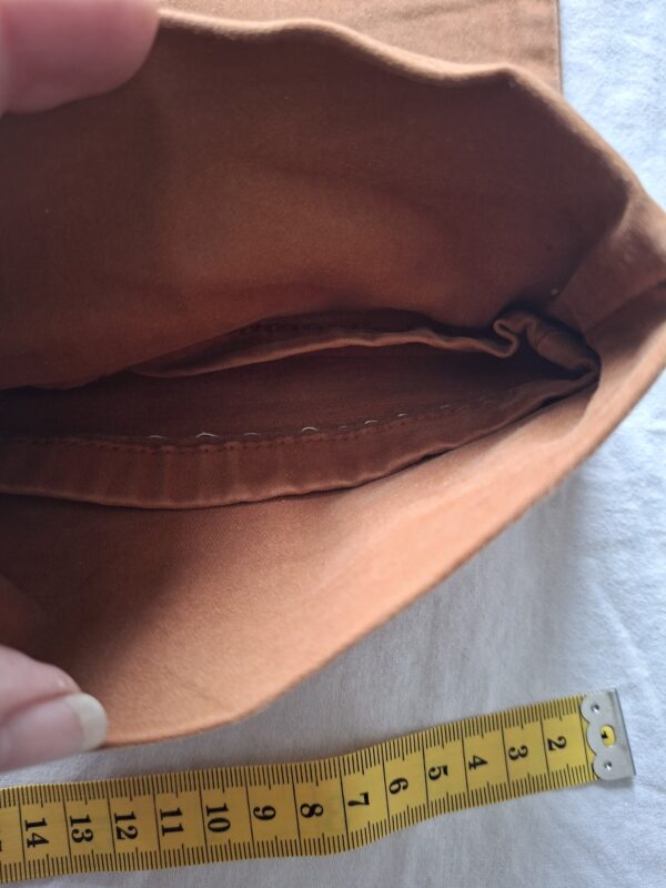 Esprit cognac high rise slim broek