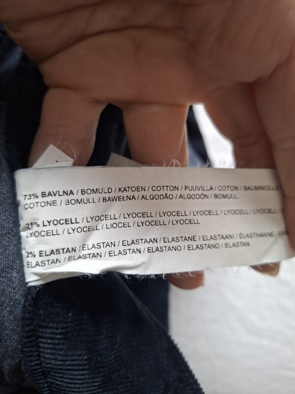 Lois donkerblauwe ribbroek maat 27/34 Made in Spain