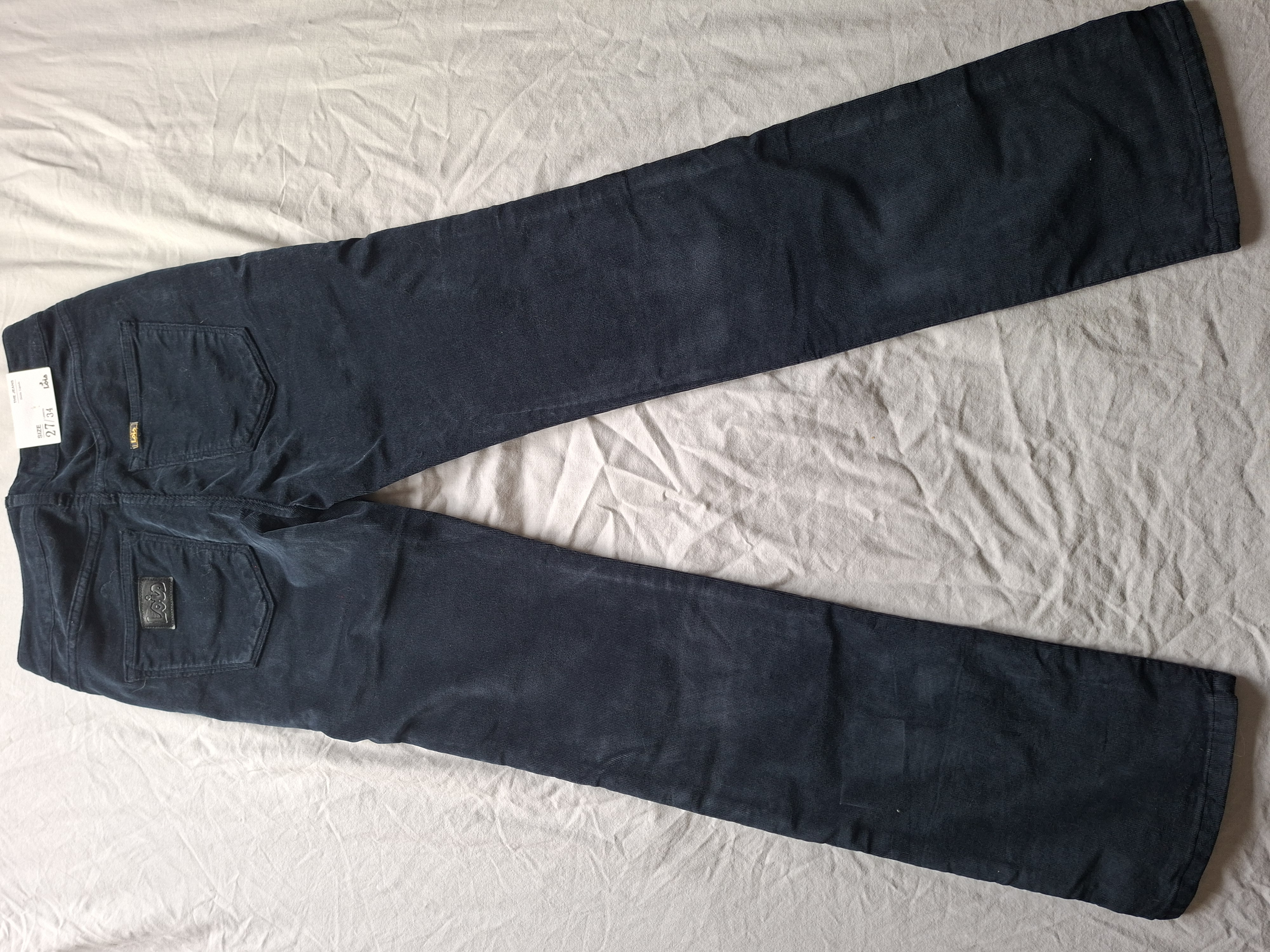 Lois donkerblauwe ribbroek maat 27/34 Made in Spain