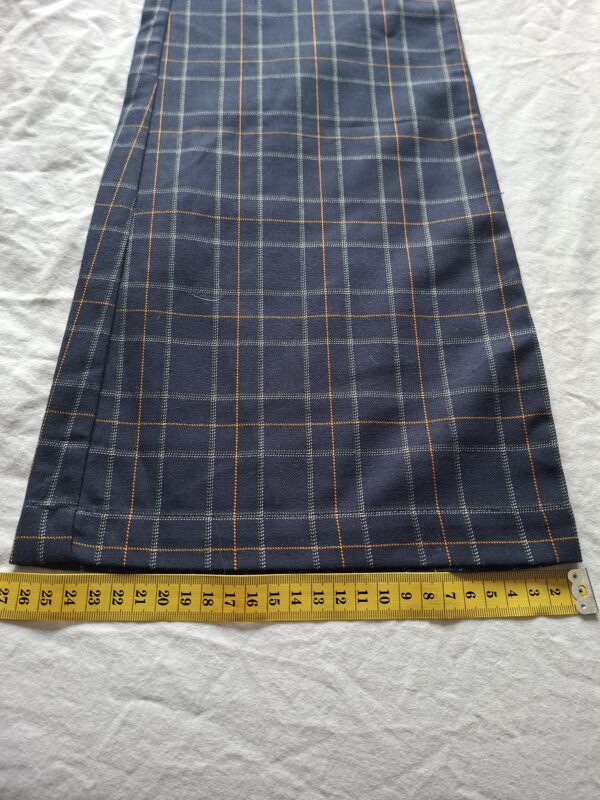 Paul Frank donkerblauwe geruite flared broek