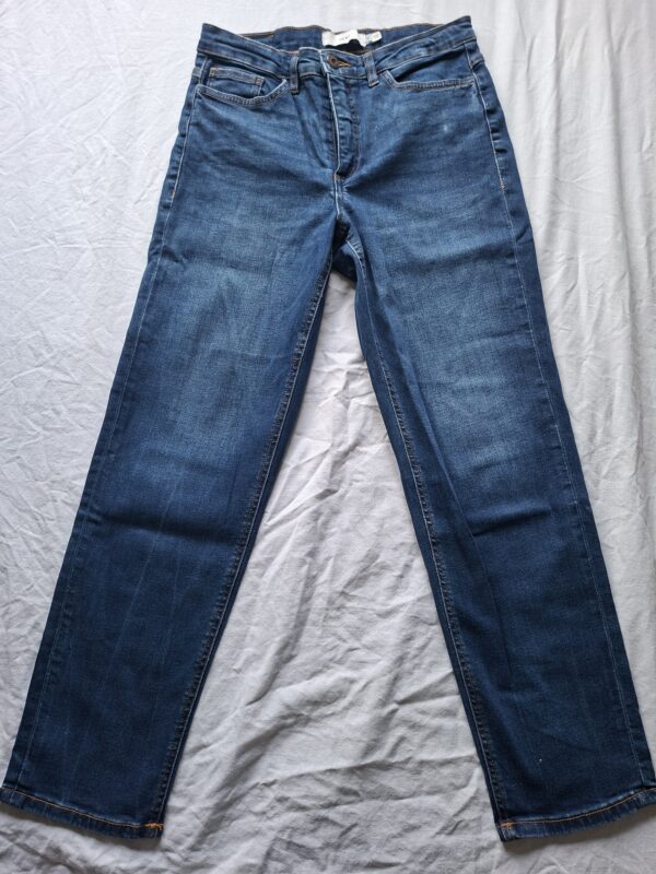 ICHI blauwe spijkerbroek slim fit maat 29