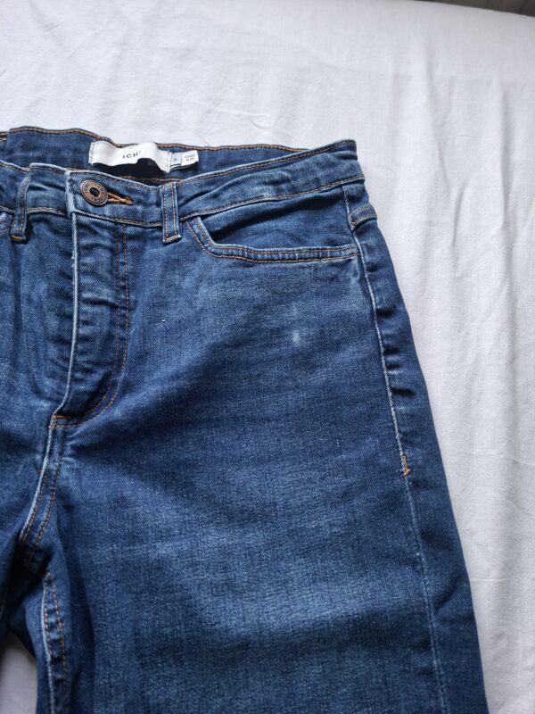 ICHI blauwe spijkerbroek slim fit maat 29