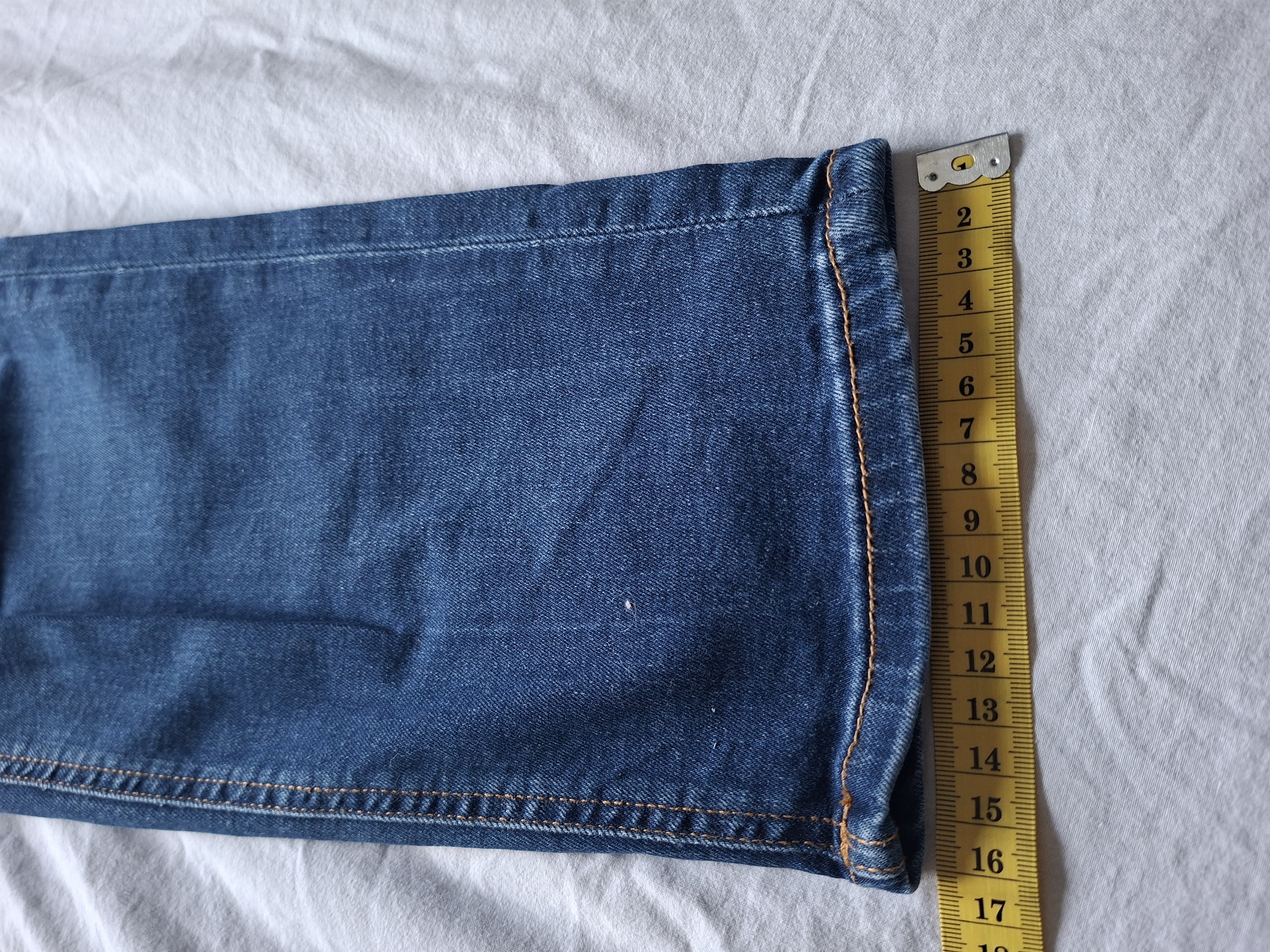 ICHI blauwe spijkerbroek slim fit maat 29