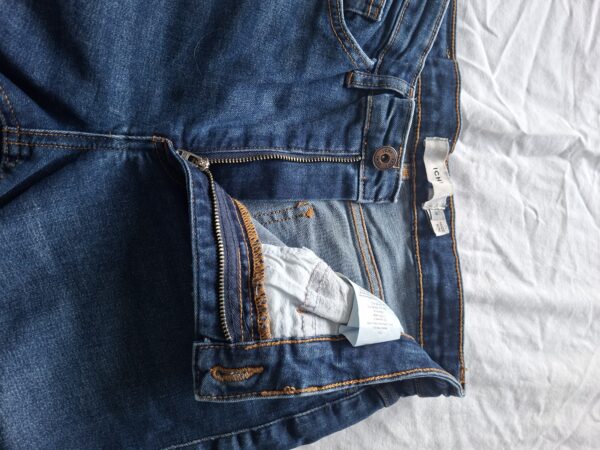 ICHI blauwe spijkerbroek slim fit maat 29