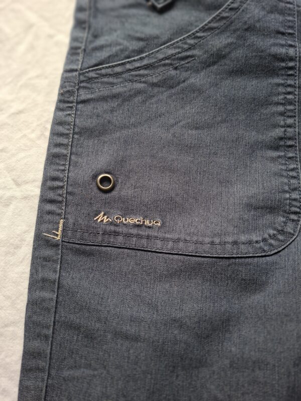 Quechua grijze dames afritsbroek