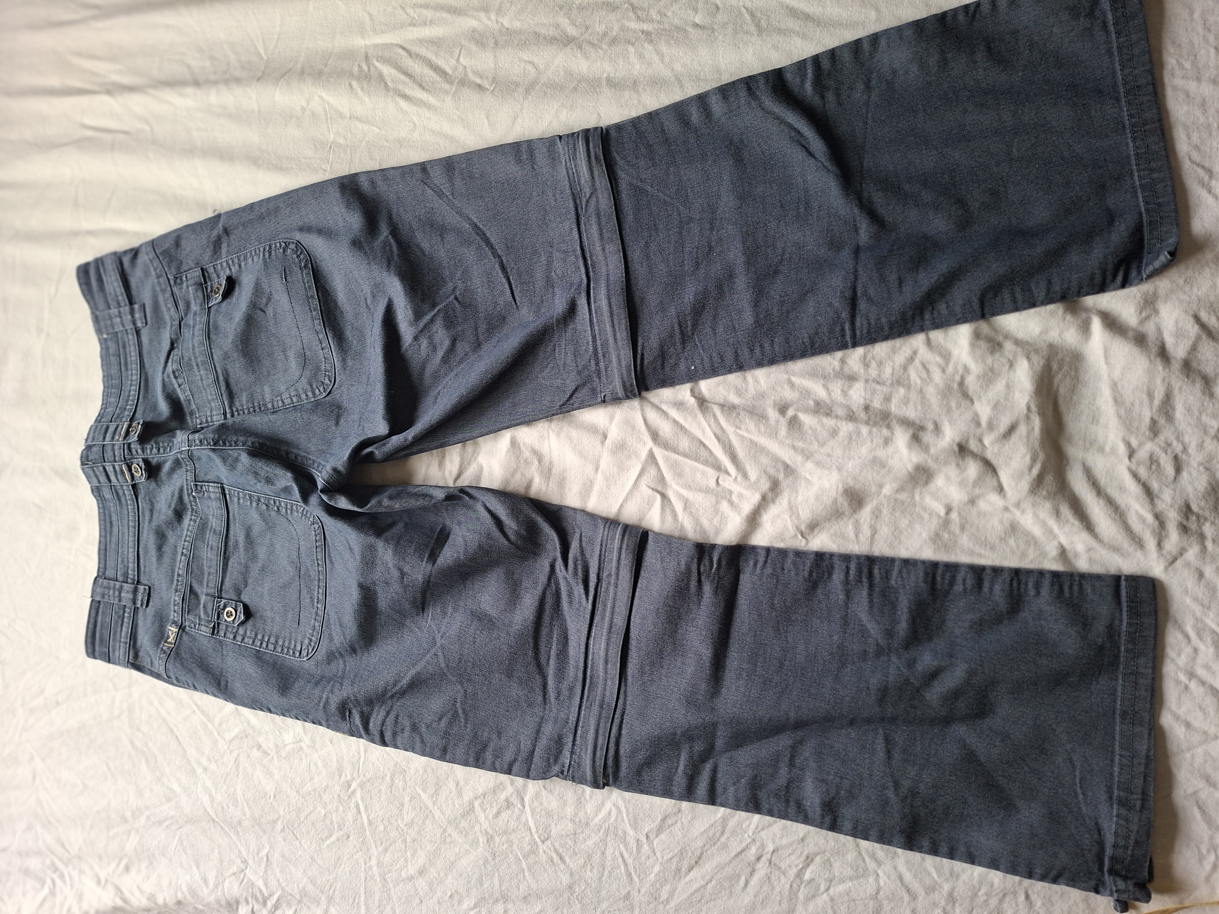 Quechua grijze dames afritsbroek