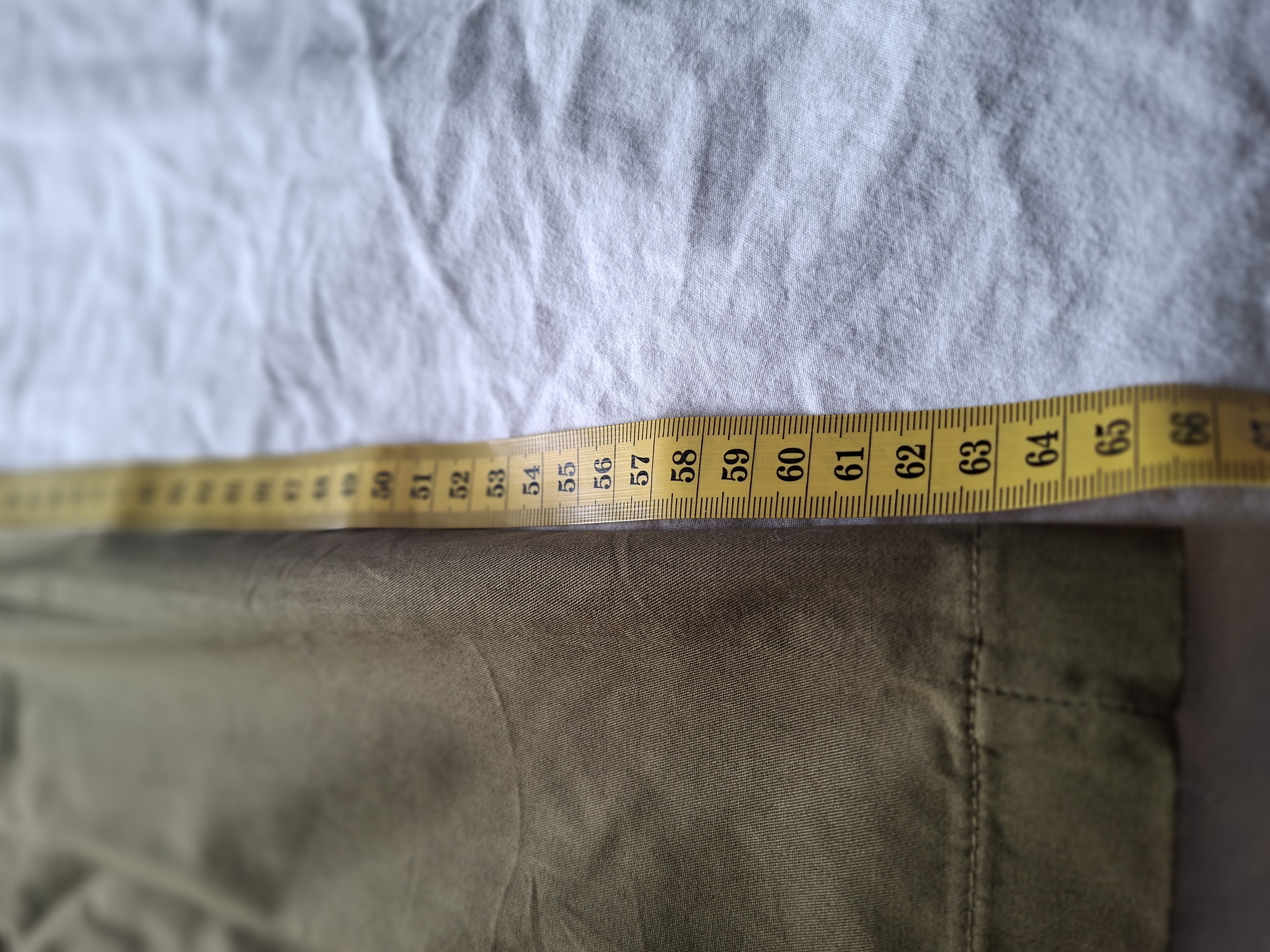 H&M olijfgroene wide leg broek NIEUW