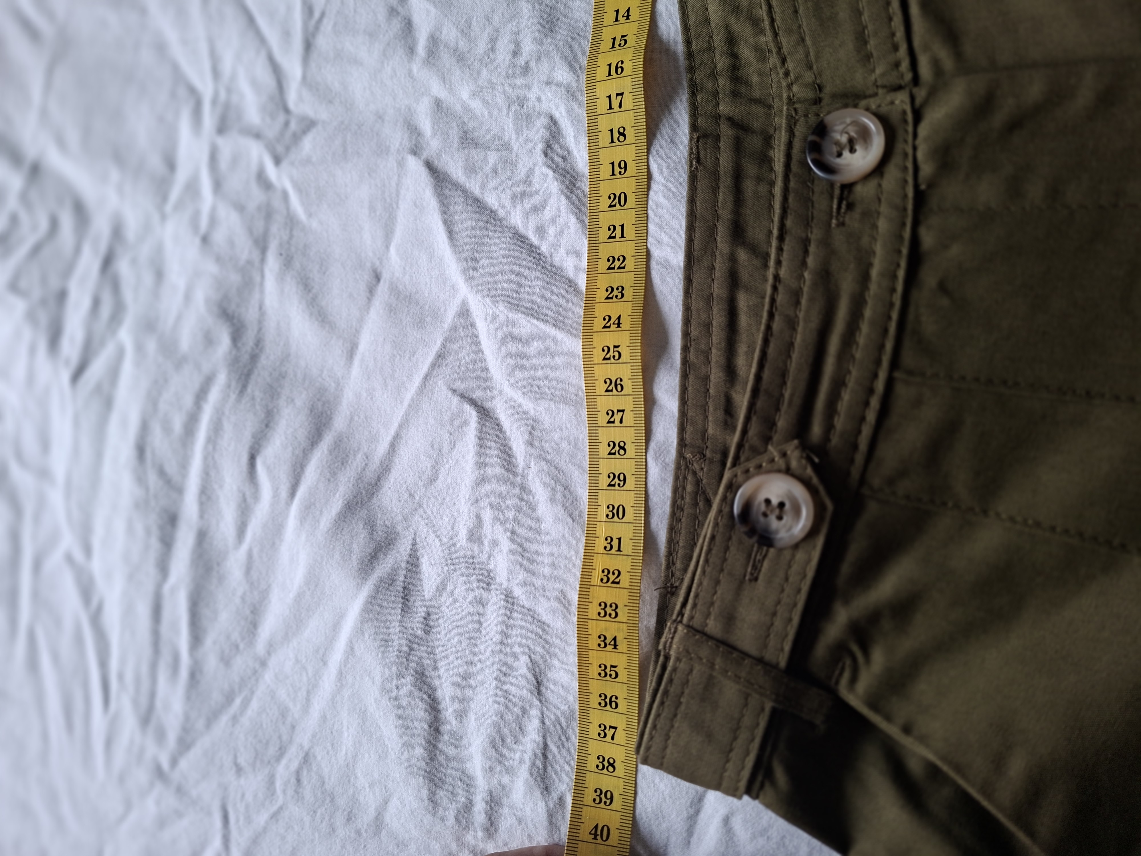 H&M olijfgroene wide leg broek NIEUW