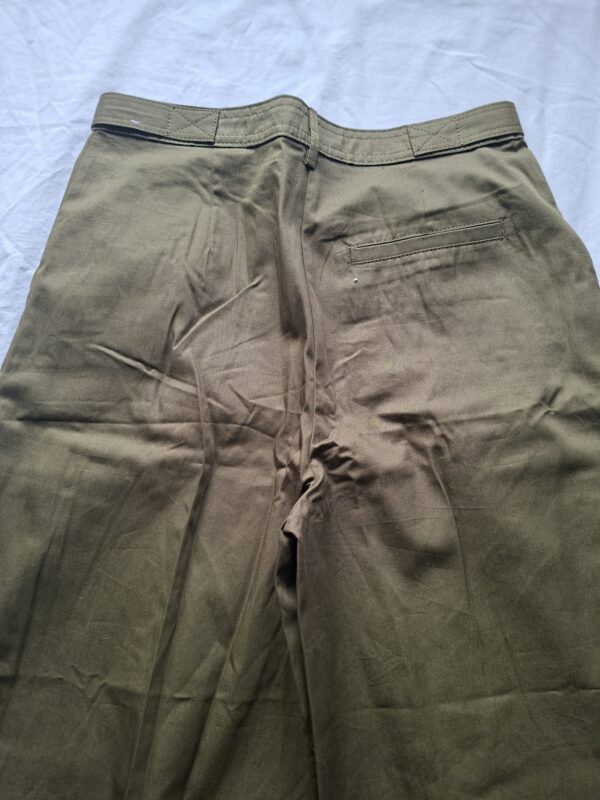 H&M olijfgroene wide leg broek NIEUW