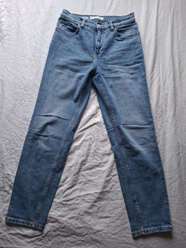 Mango New Mom lichtblauwe spijkerbroek