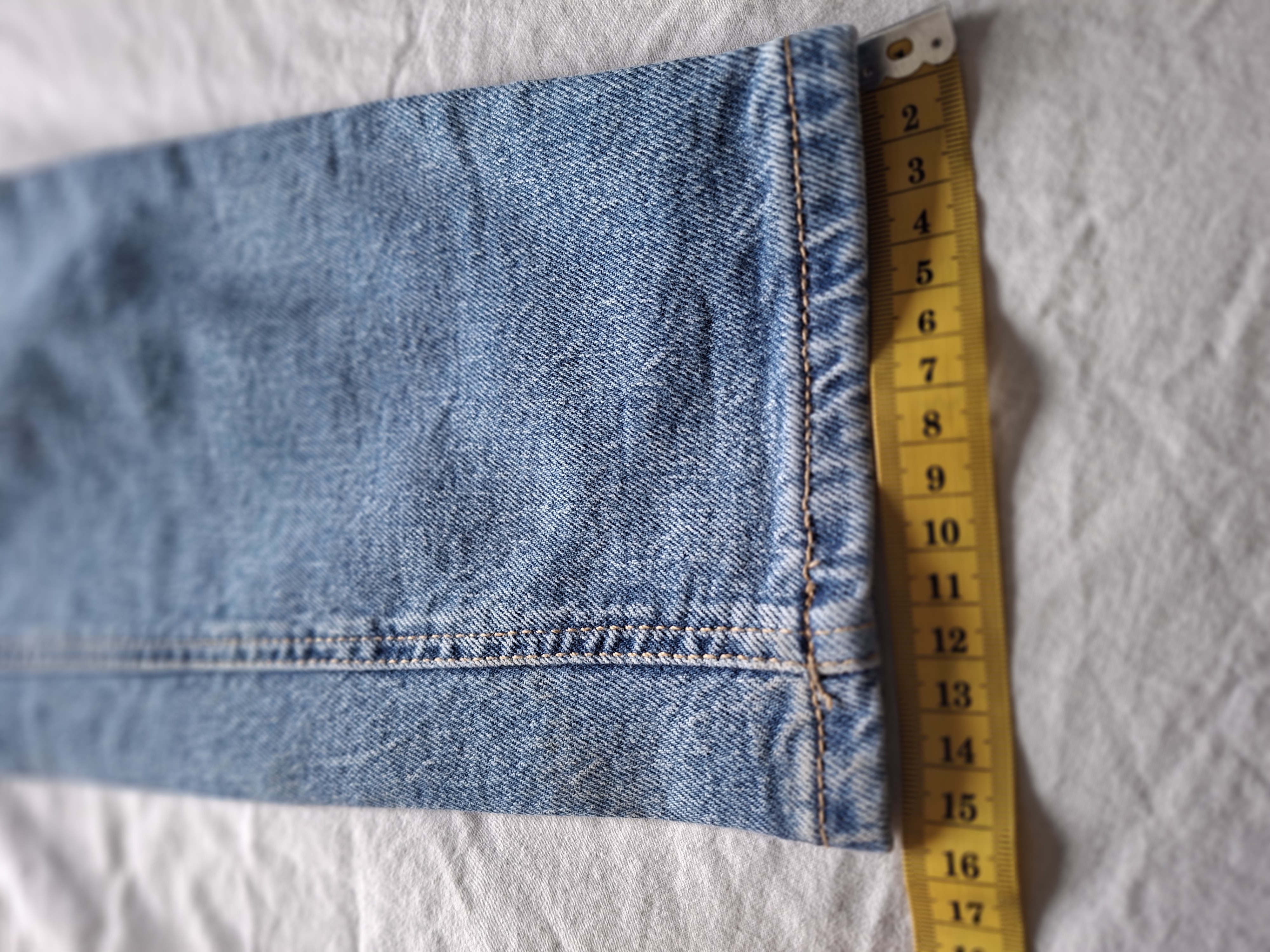 Mango New Mom lichtblauwe spijkerbroek