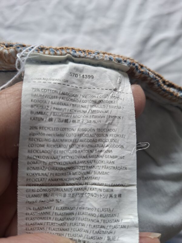 Mango New Mom lichtblauwe spijkerbroek