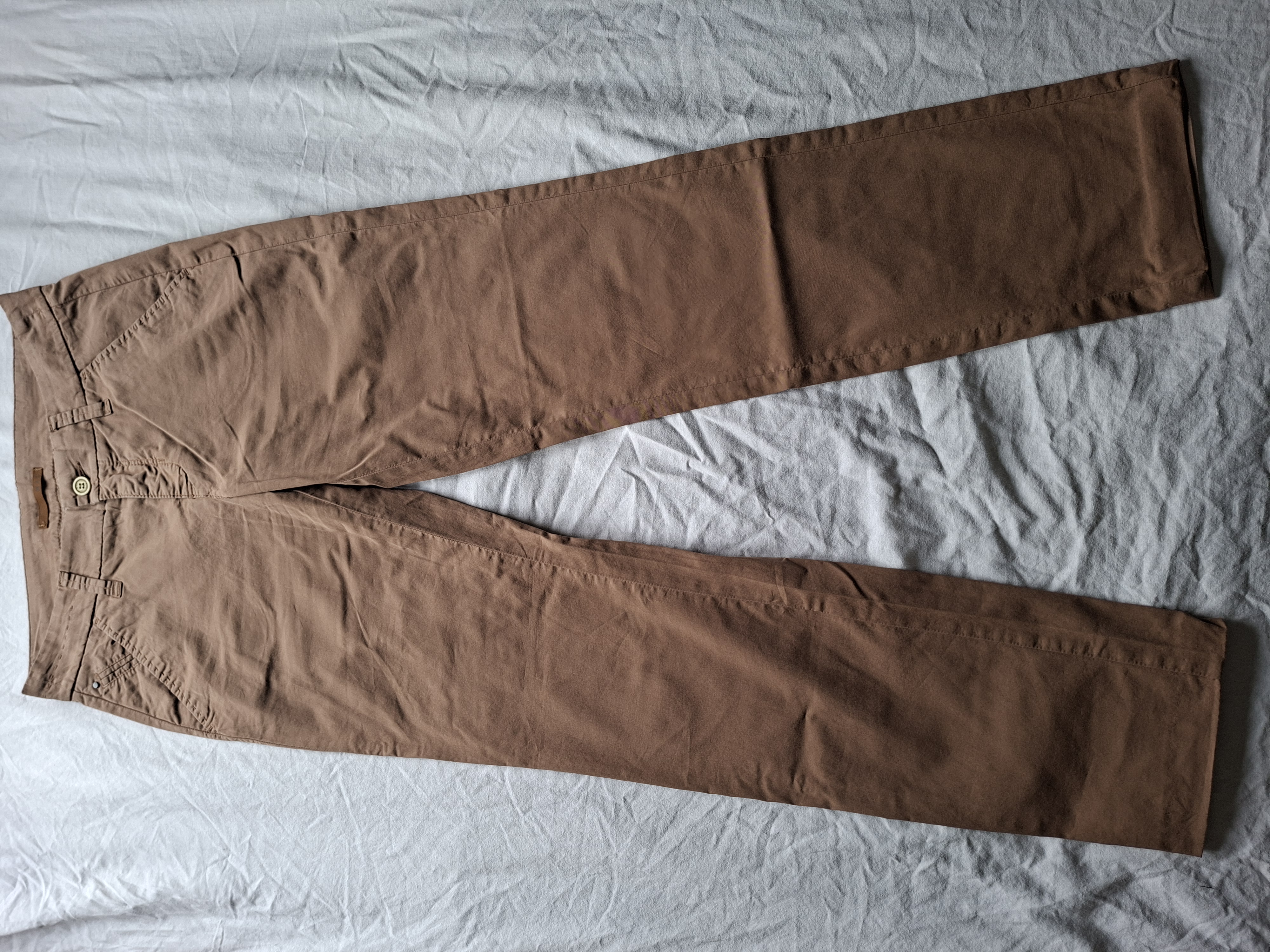 MAC taupe chino broek