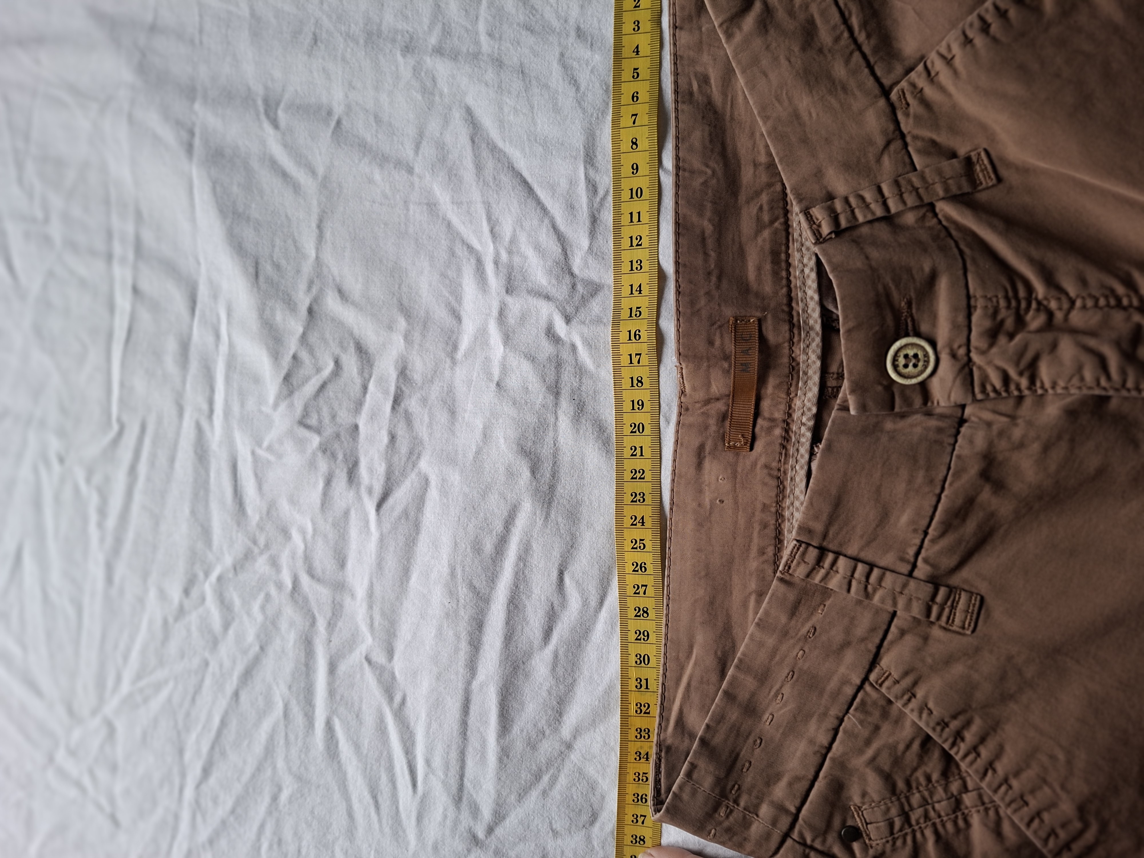 MAC taupe chino broek