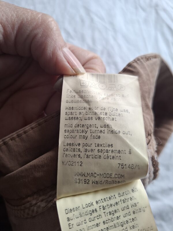 MAC taupe chino broek