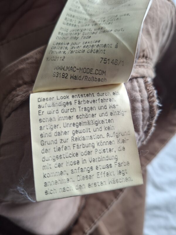 MAC taupe chino broek