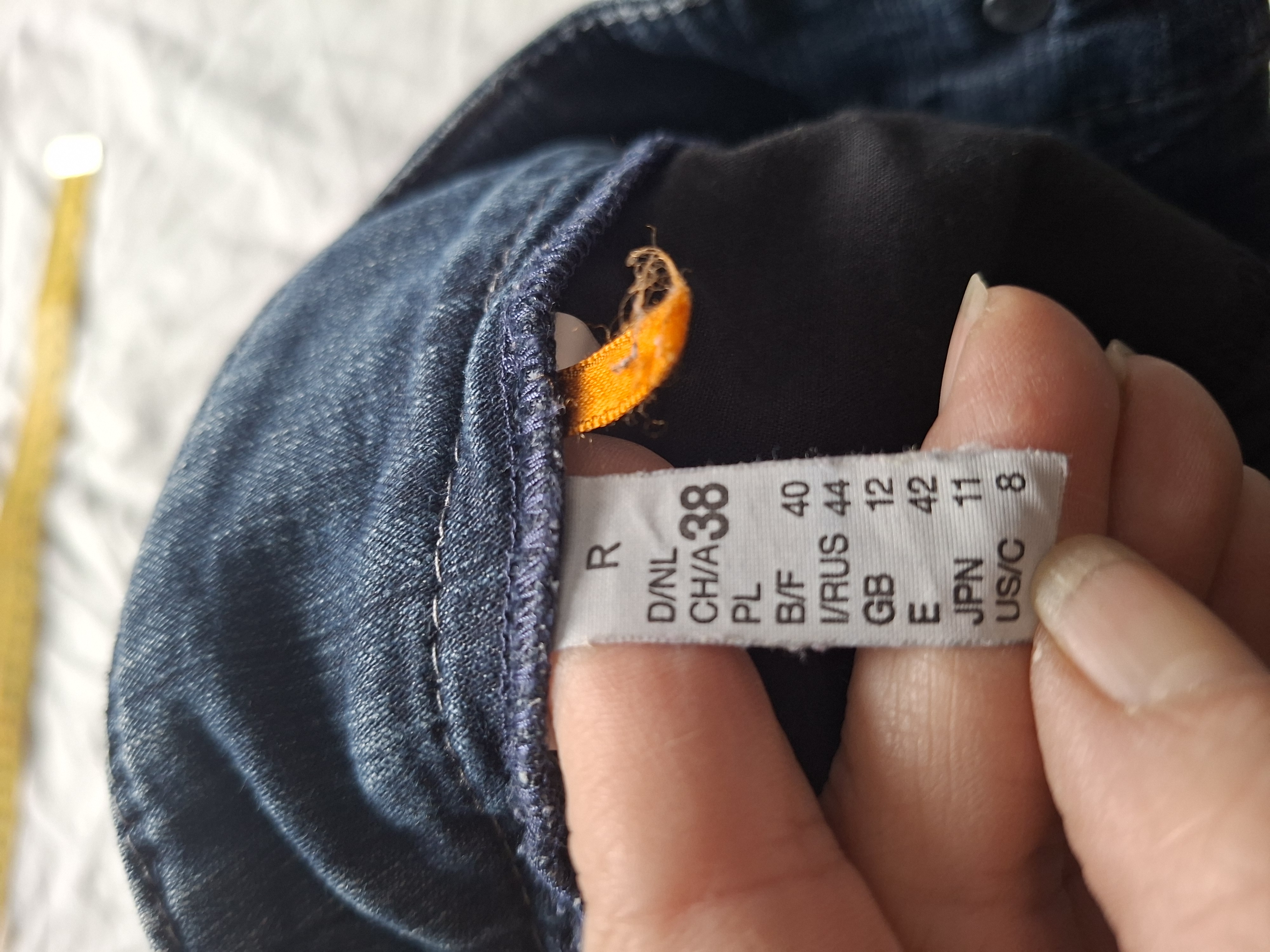 Gerry Weber Edition donkerblauwe spijkerbroek