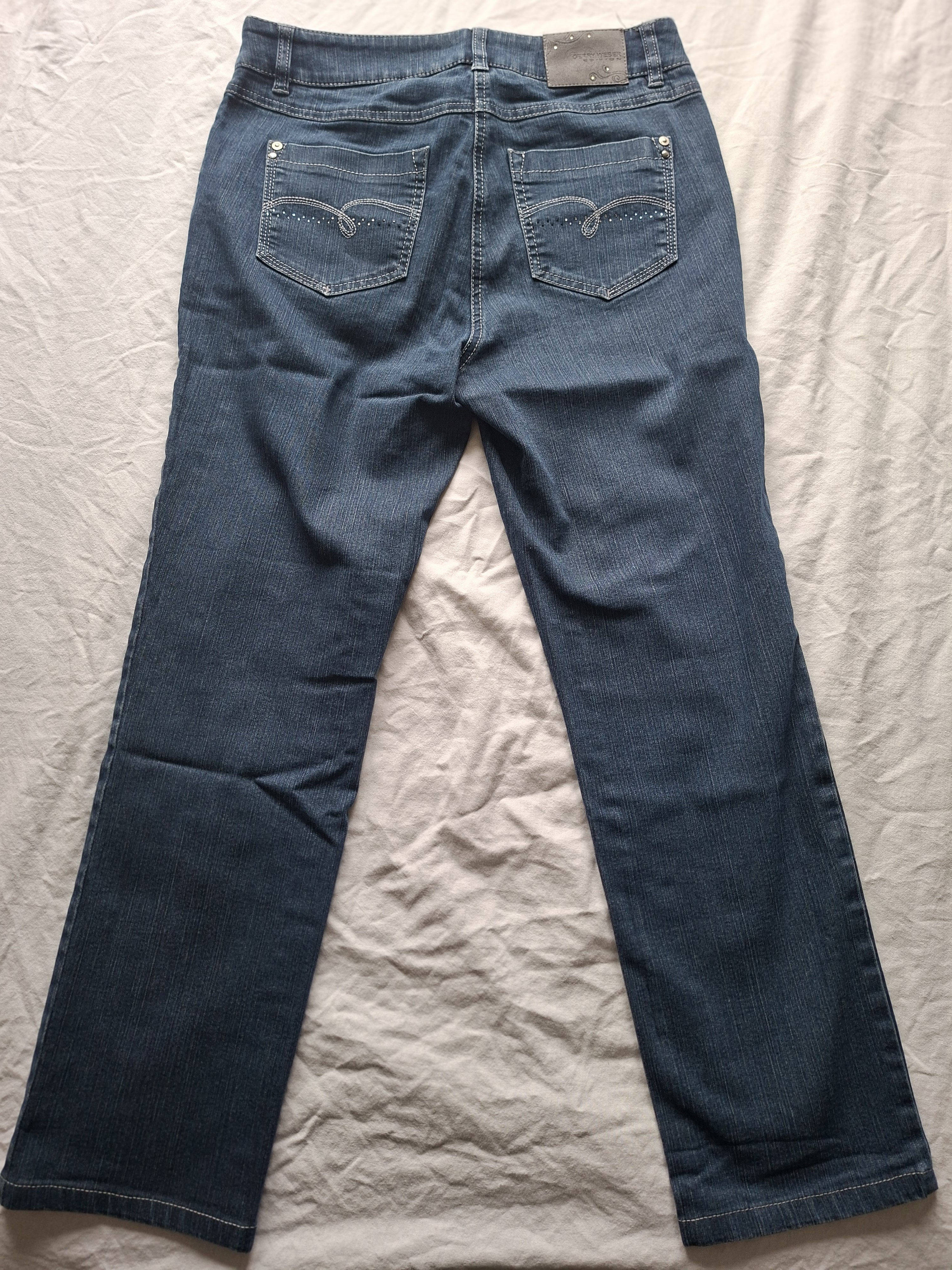 Gerry Weber Edition donkerblauwe spijkerbroek