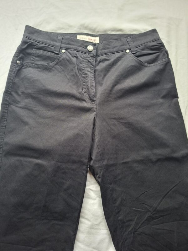 Brax Slim Line zwarte spijkerbroek