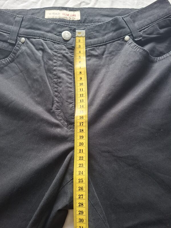 Brax Slim Line zwarte spijkerbroek