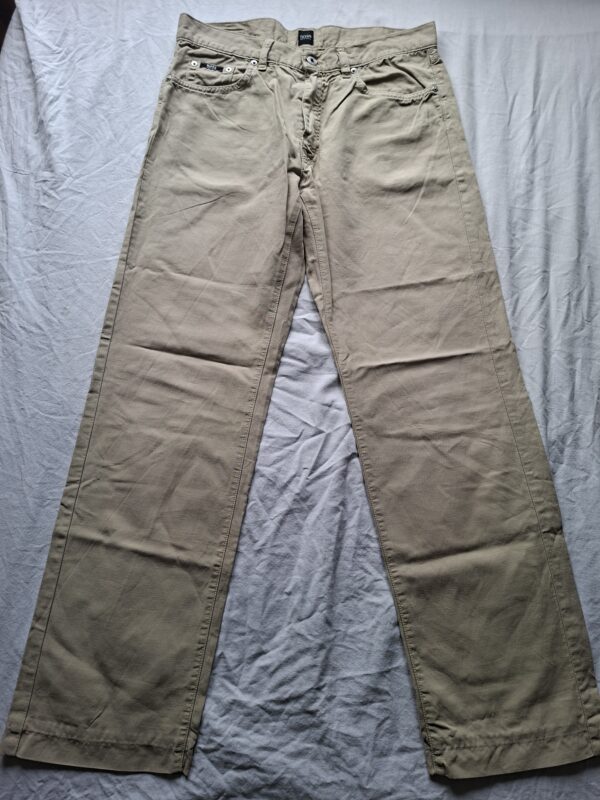 Hugo Boss Texas heren chino zand maat 34/34
