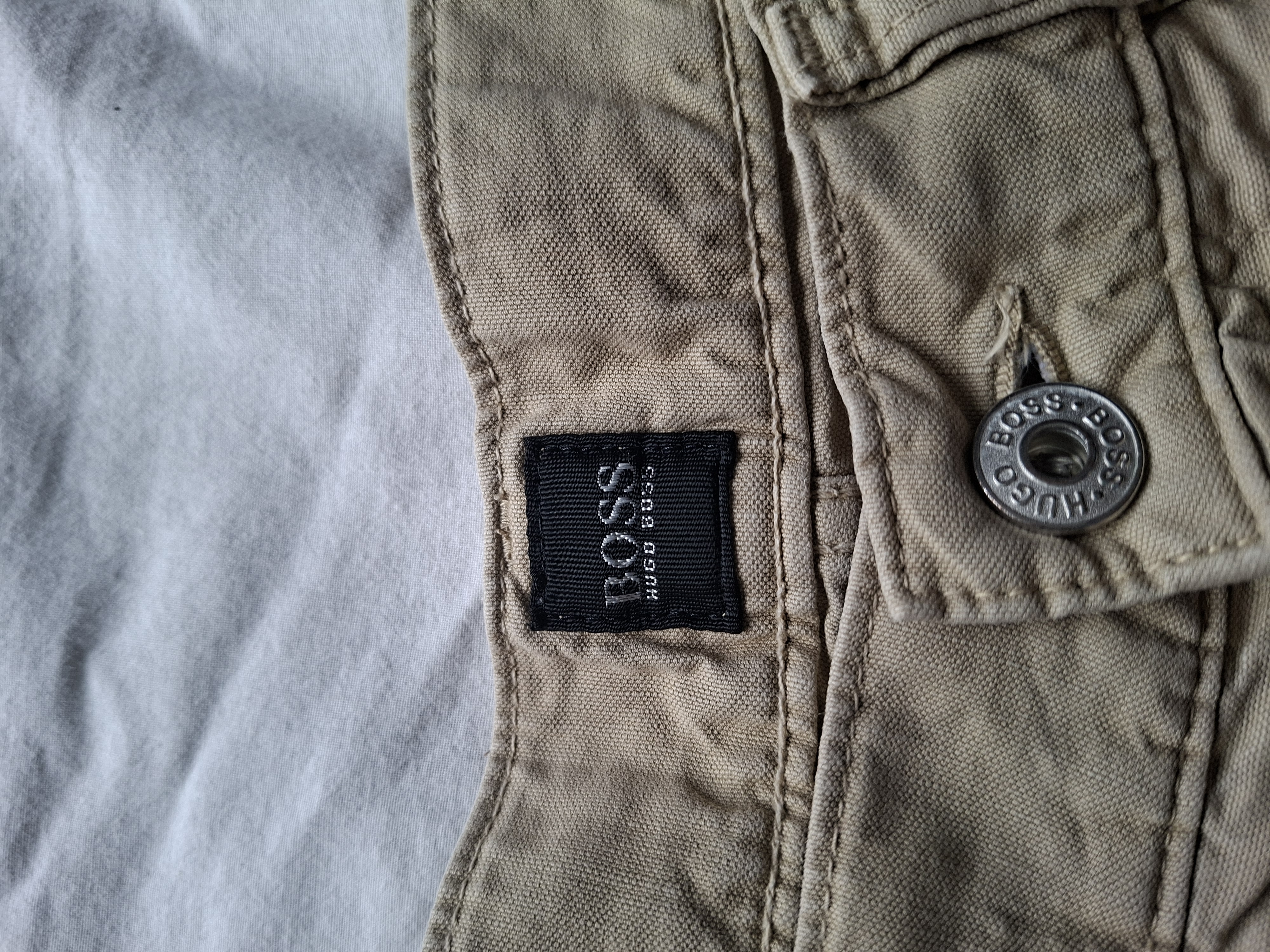 Hugo Boss Texas heren chino zand maat 34/34