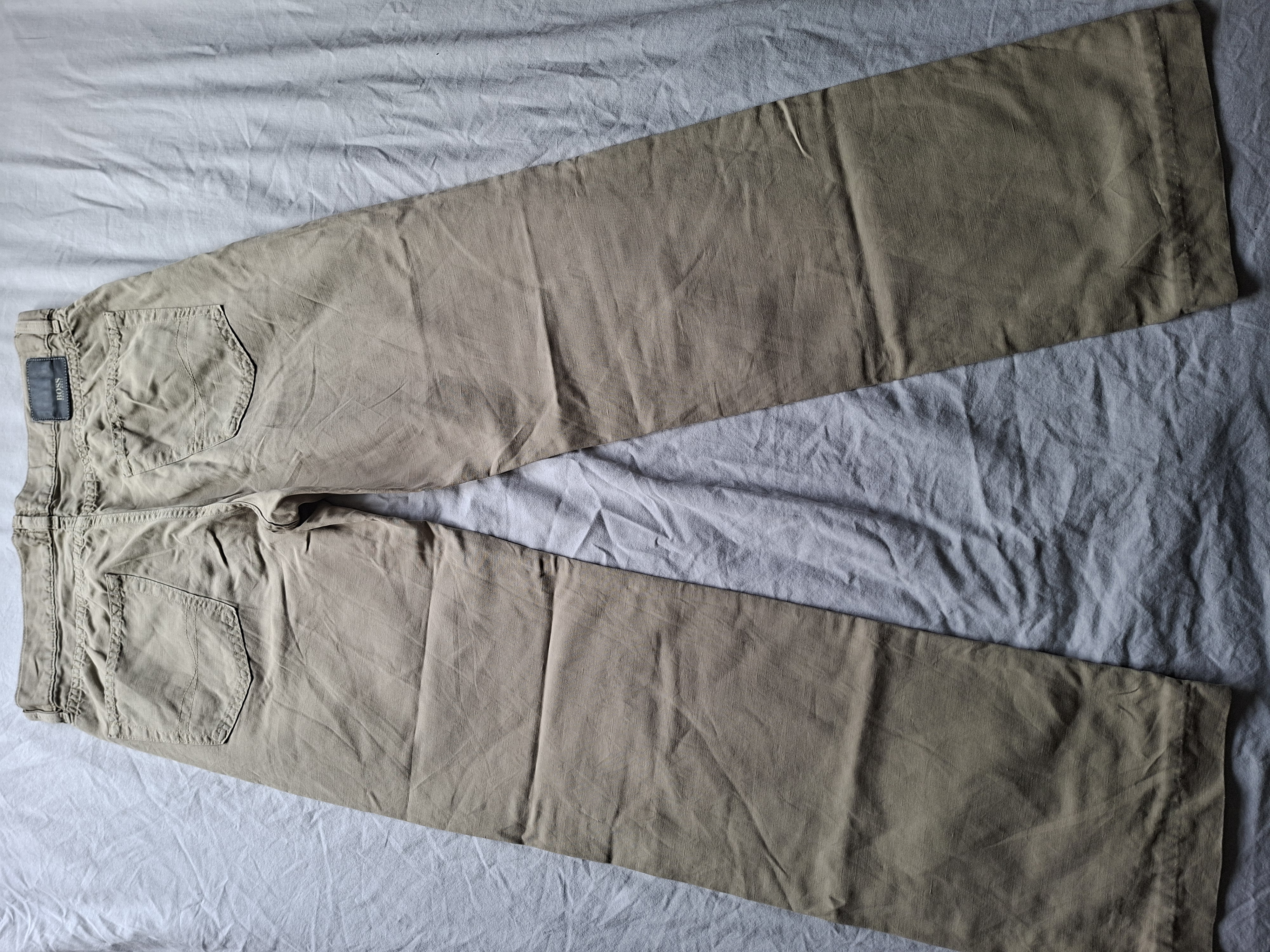 Hugo Boss Texas heren chino zand maat 34/34