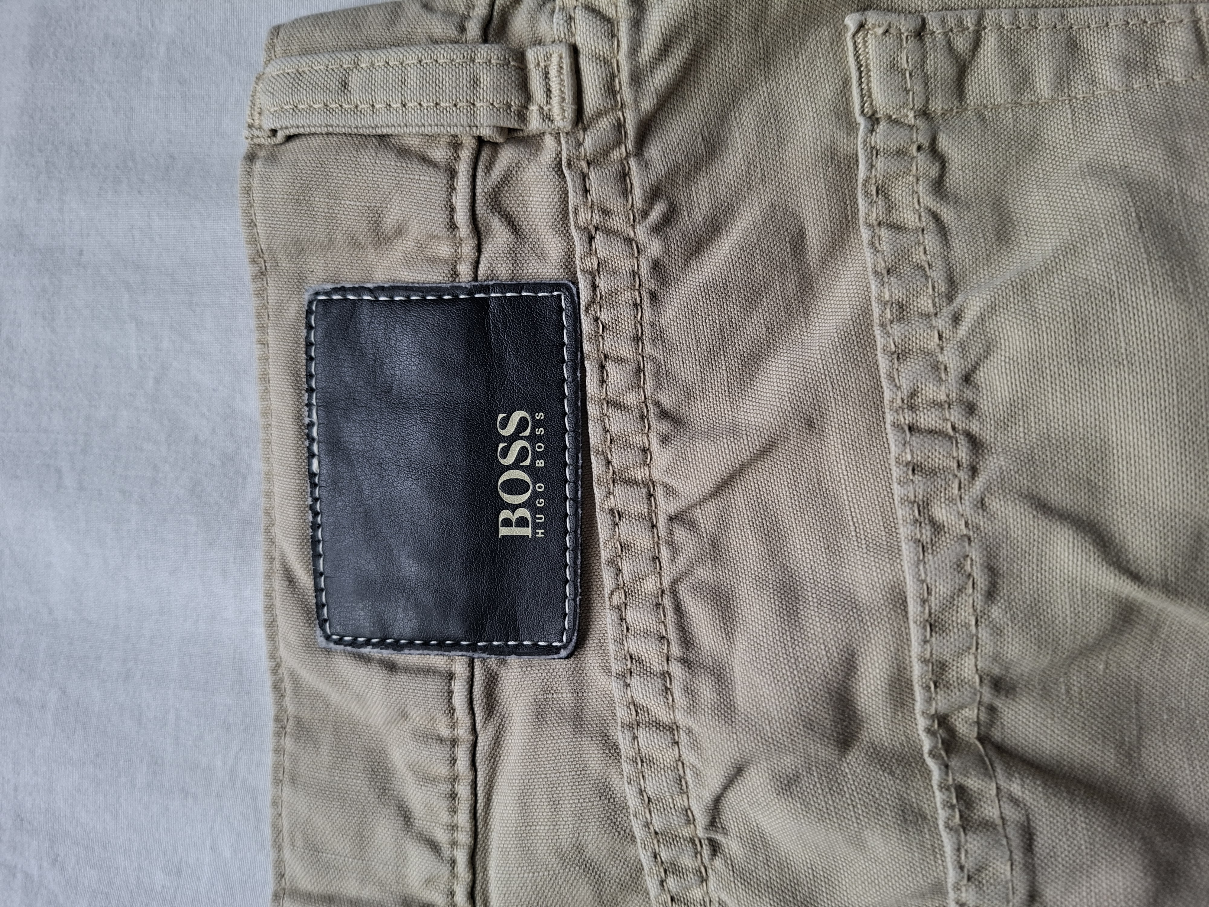 Hugo Boss Texas heren chino zand maat 34/34