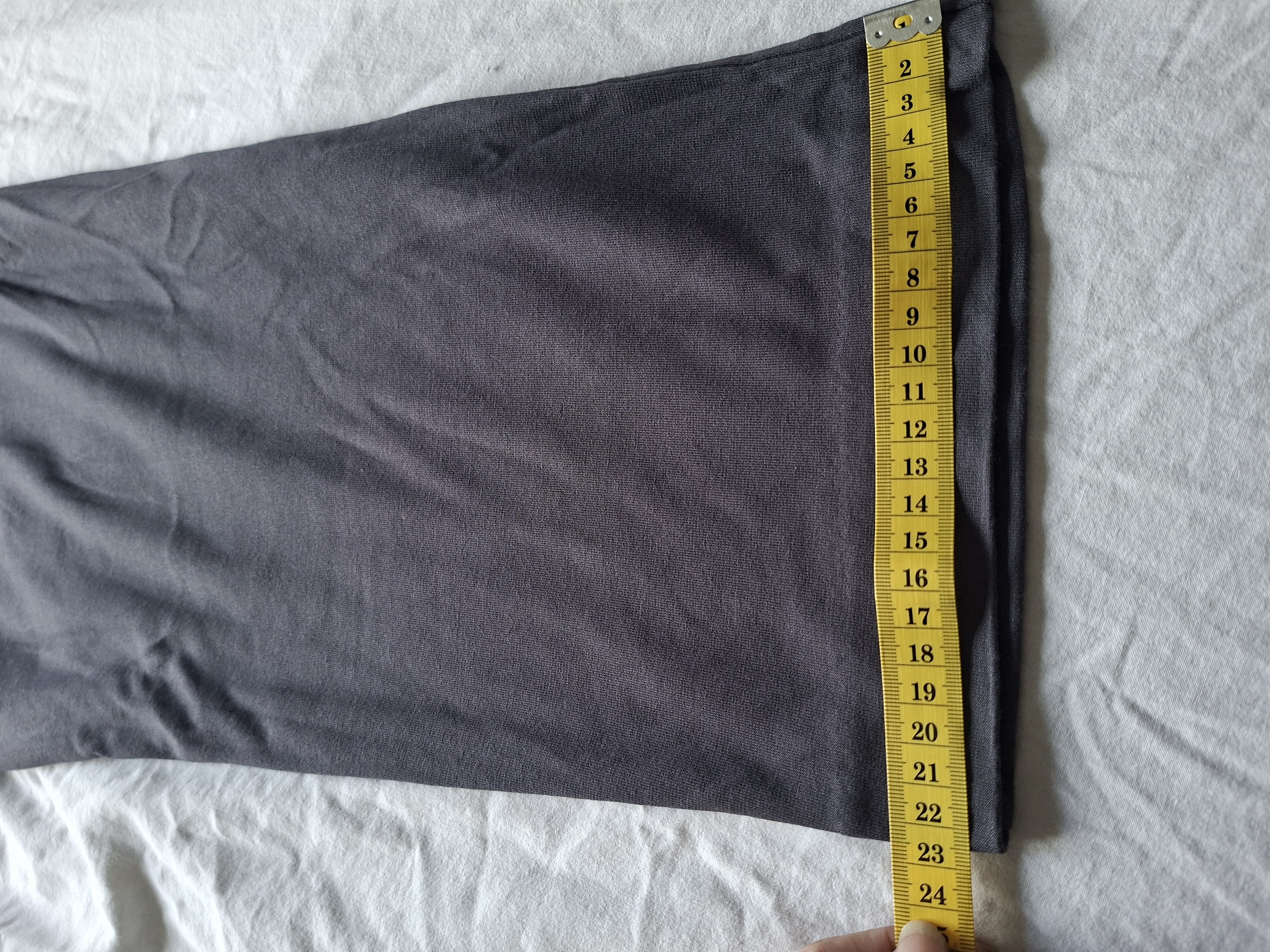 Stills antraciet wide leg broek met omgeslagen tailleband