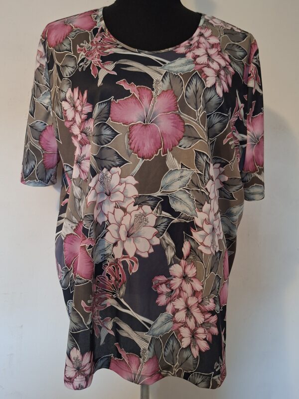 T-shirt met Bloemenprint
