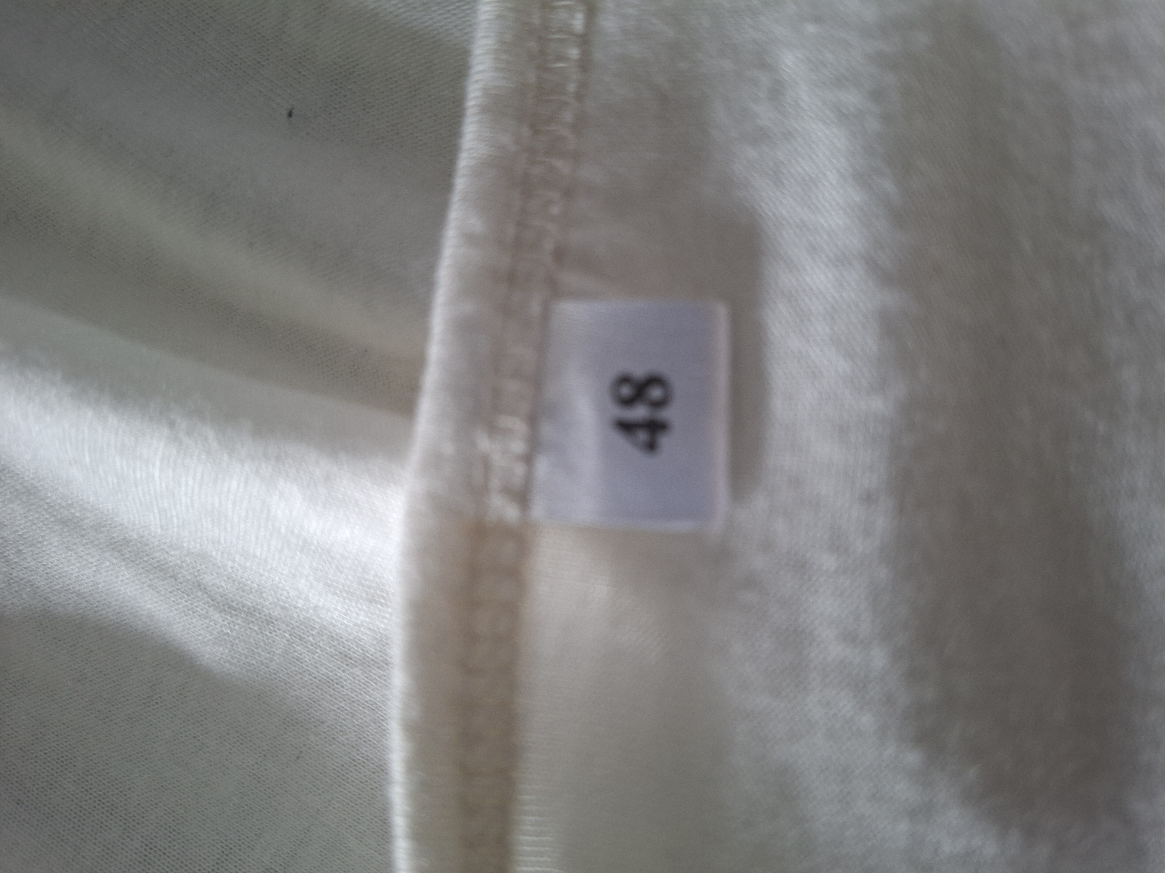 Witte top met plooitjes