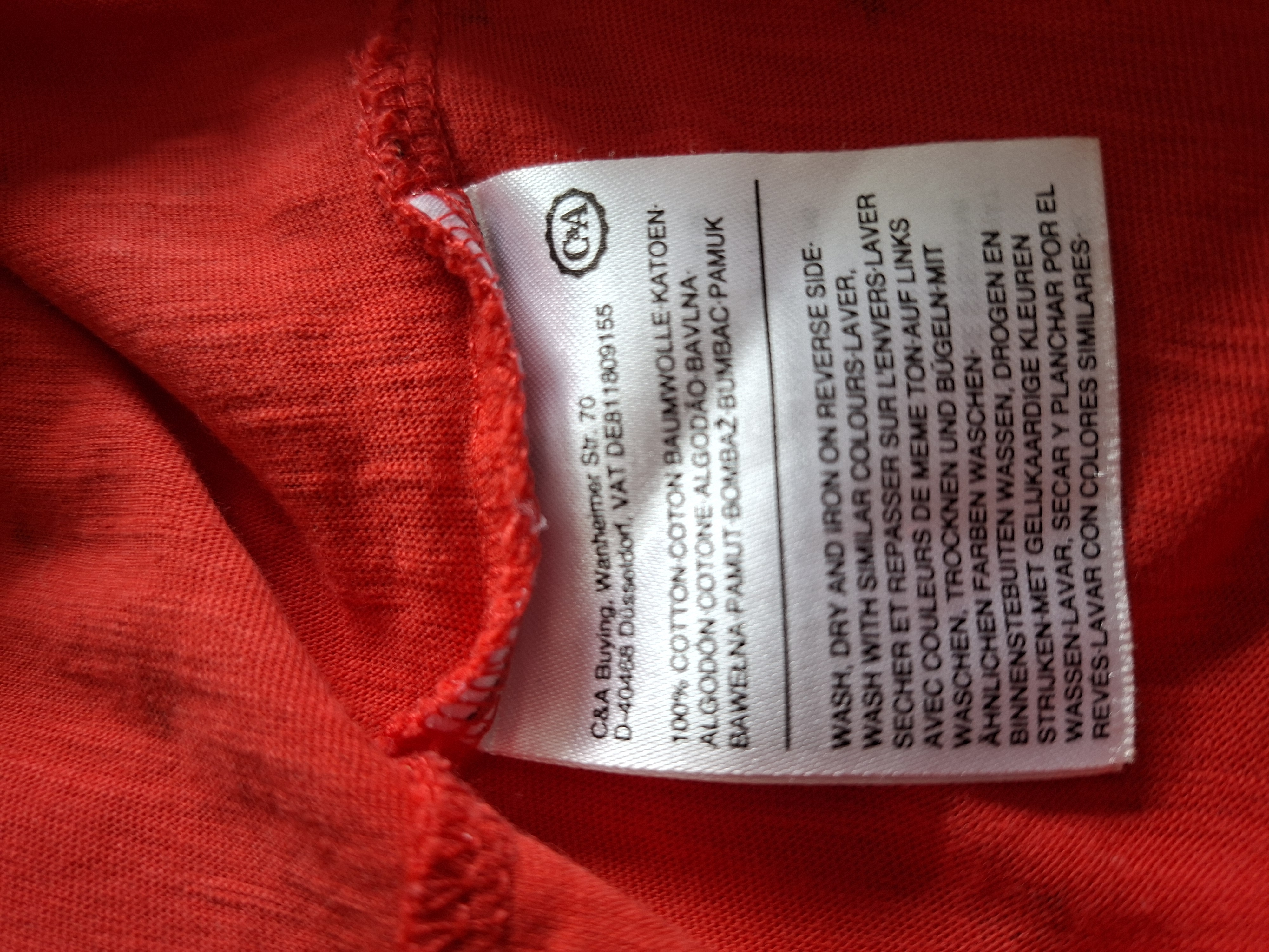 Yessica T-shirt met lieveheersbeestjesprint