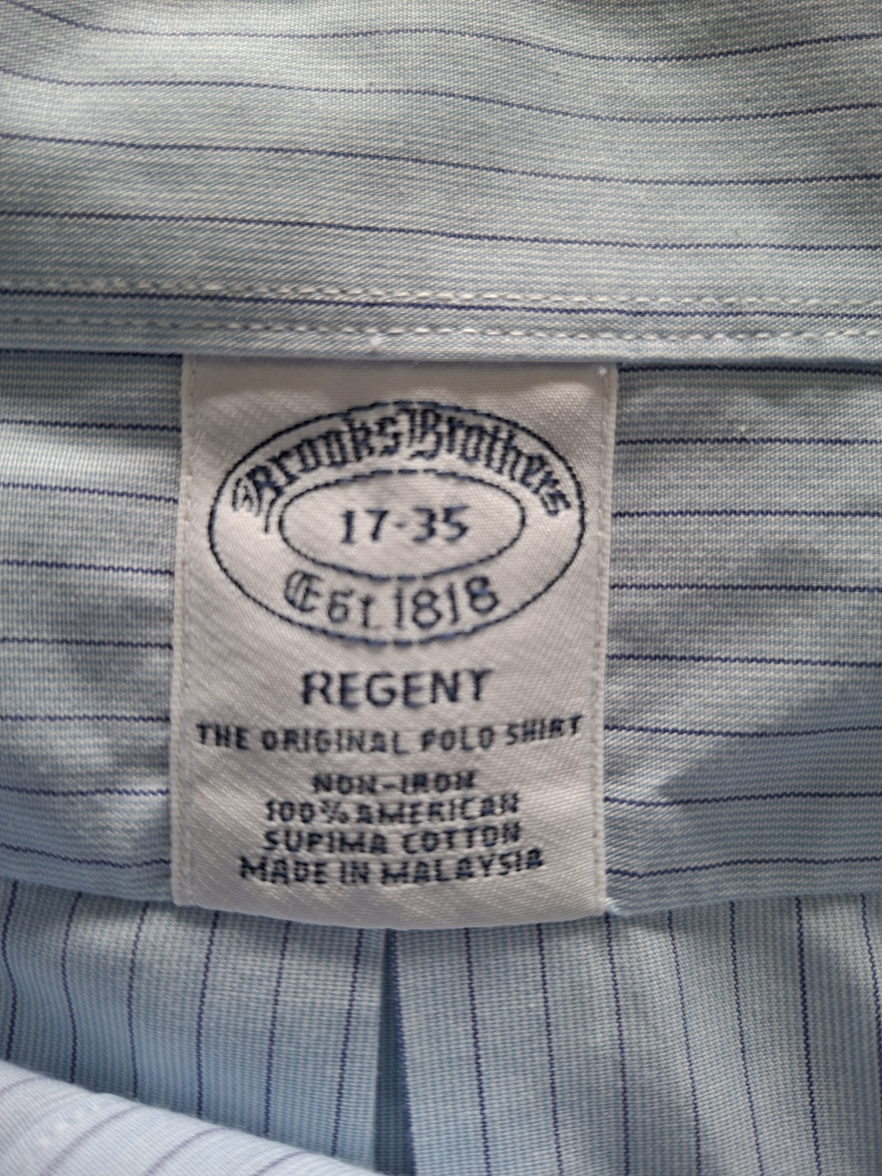 Brooks Brothers Regent Overhemd met Streepjes