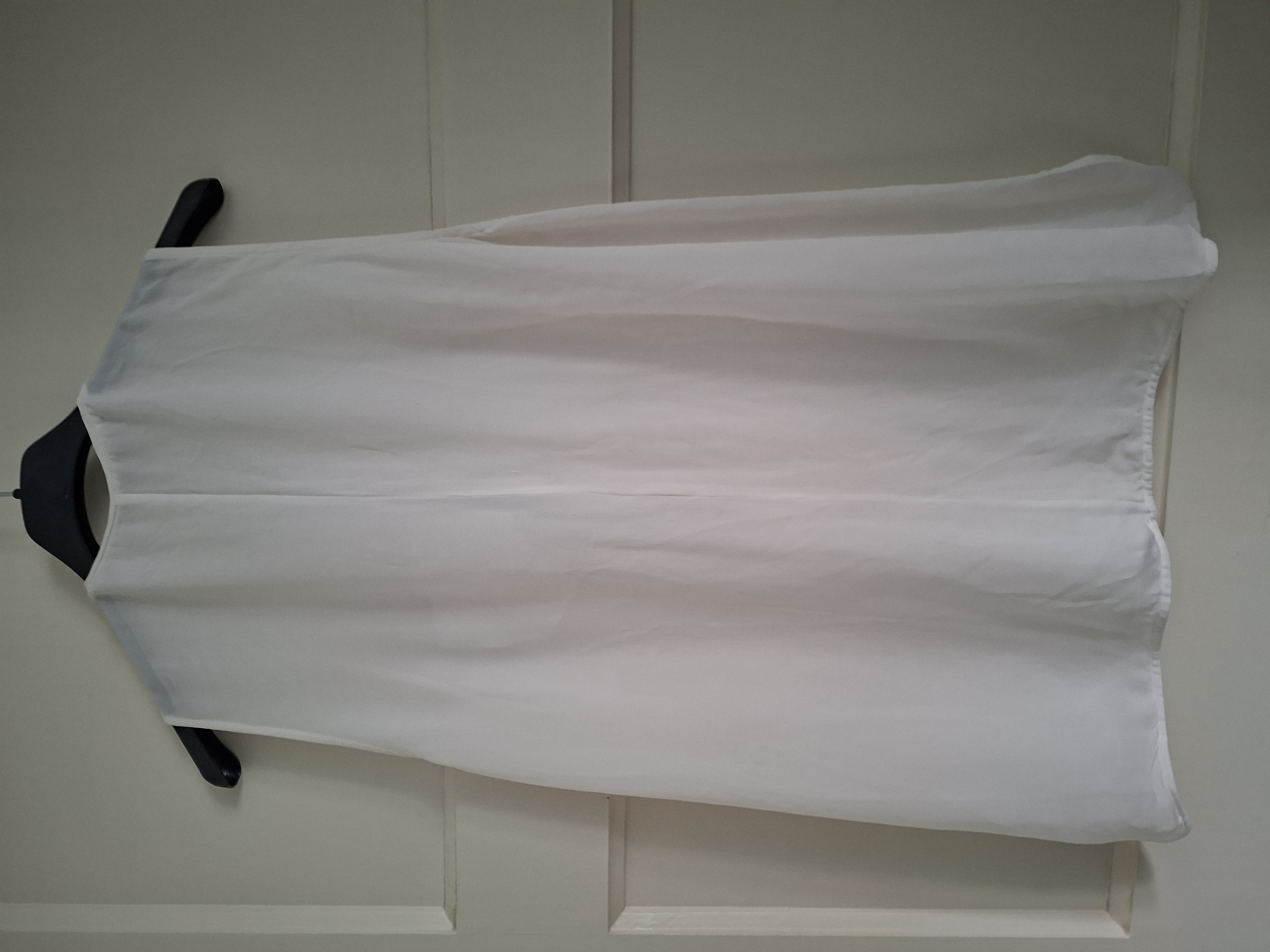 The Kooples mouwloos blouse wit met rits