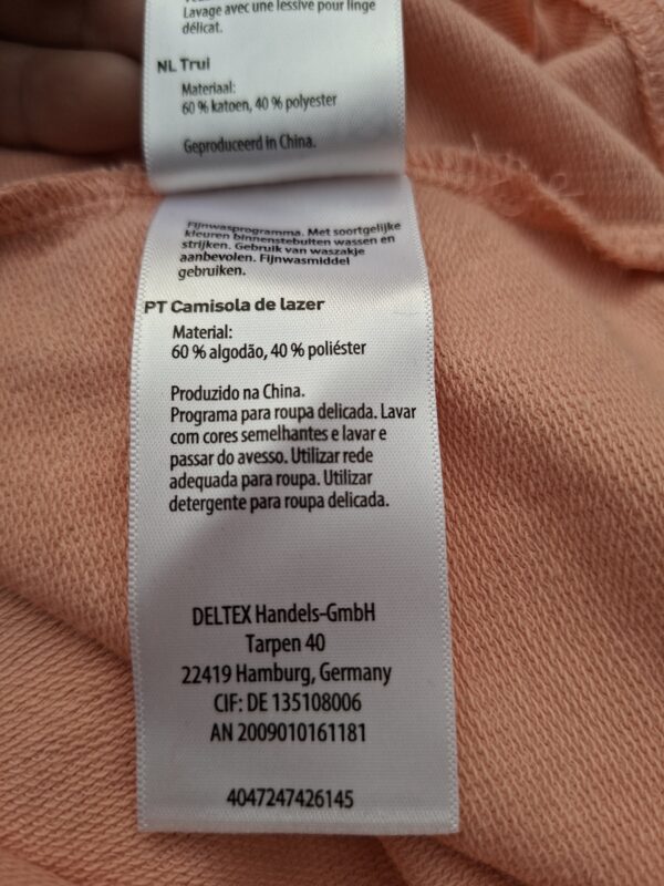 20260408_152223_001 Sylvie Meis cropped hoodie perzikroze met satijnen lint