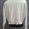 Liu Jo sweater ecru met strass logo