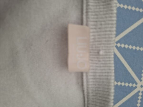 Liu Jo sweater ecru met strass logo