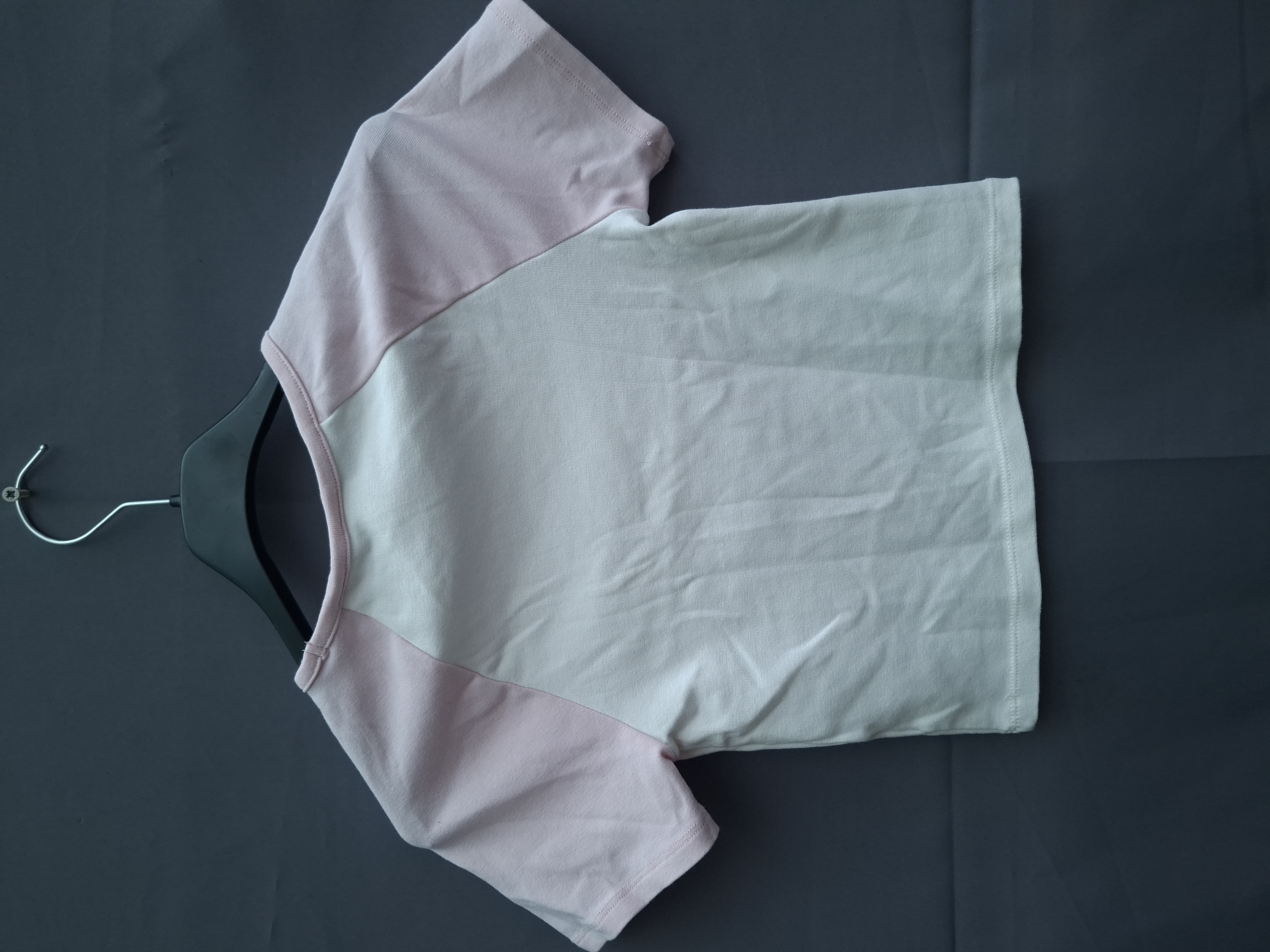 Disney Stitch "Angel" T-shirt C&A wit/roze met borduurwerk