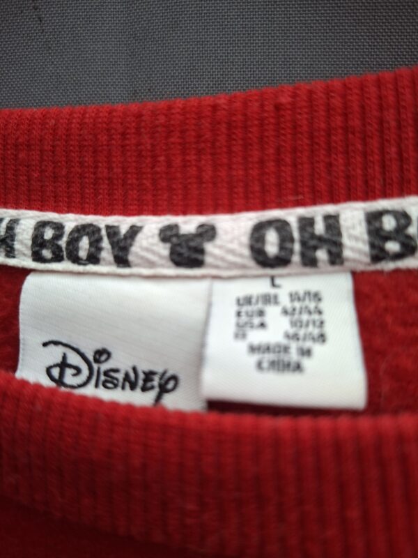 20260409_185217 Disney Mickey Mouse sweater rood