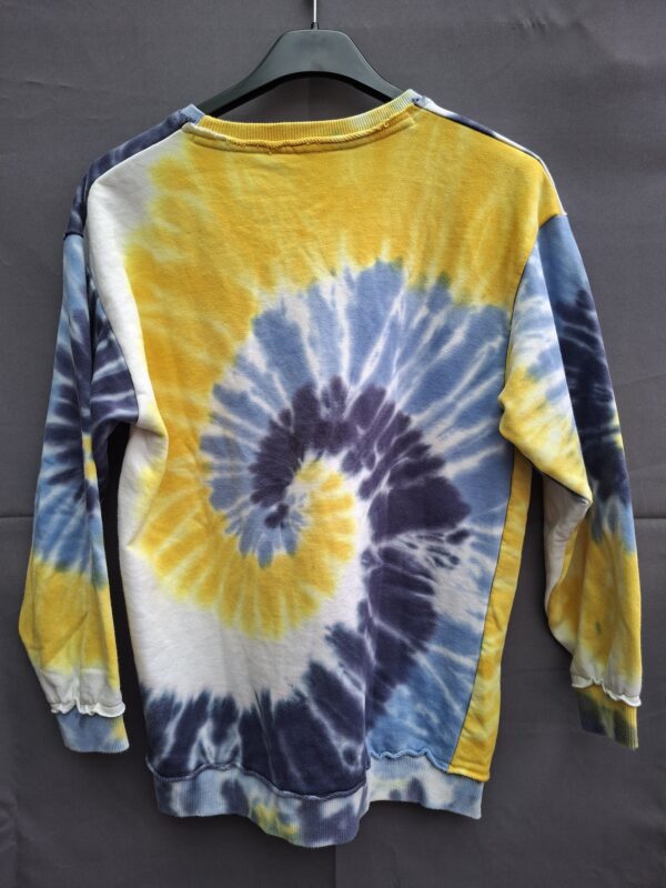 20260409_185347 Desigual sweater tie-dye geel/blauw/paars