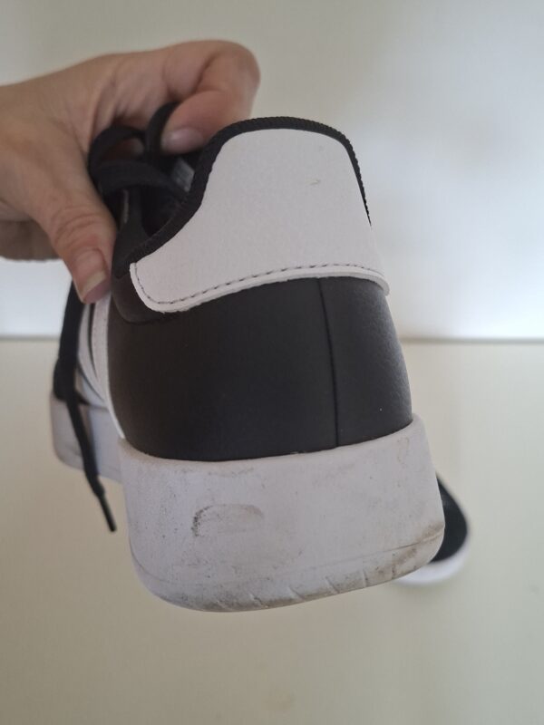 Adidas VL Court sneakers zwart met witte strepen