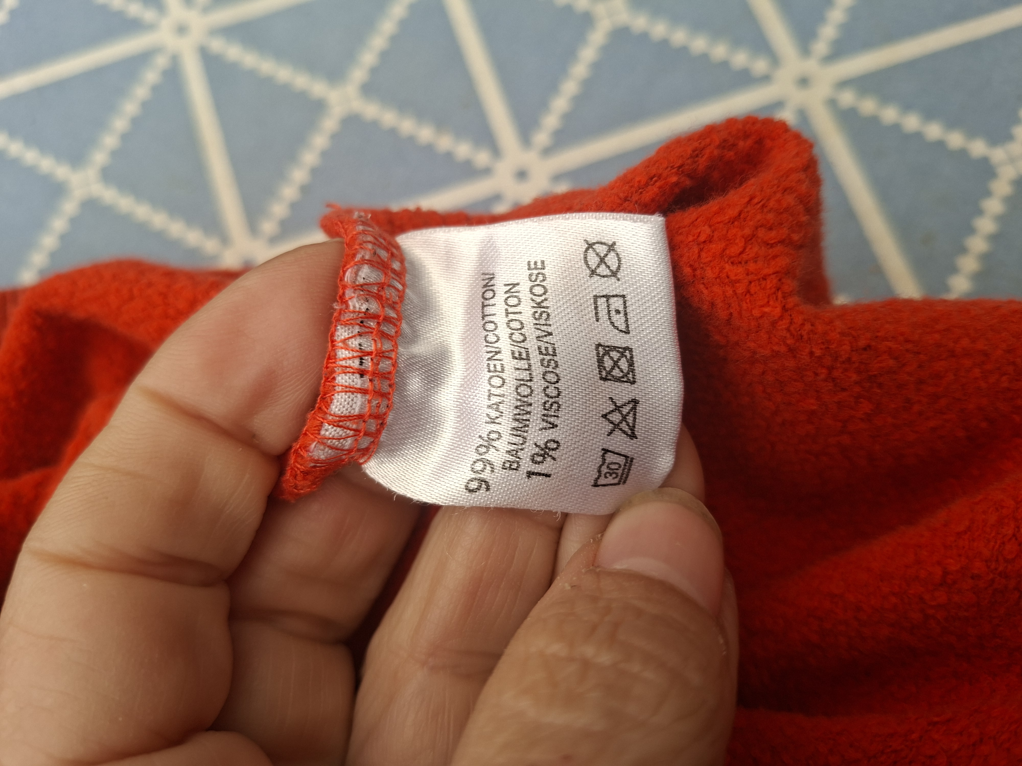 Unlocked "No rules" sweater oranje met streepdetail