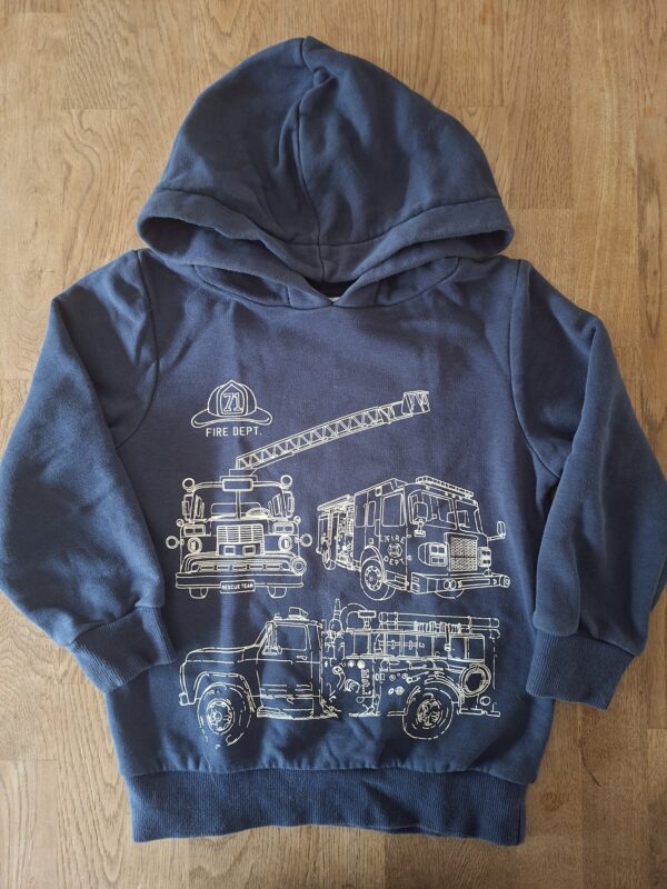 Palomino hoodie brandweer maat 110 nette staat