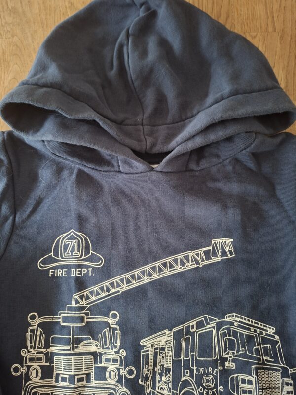 Palomino hoodie brandweer maat 110 nette staat