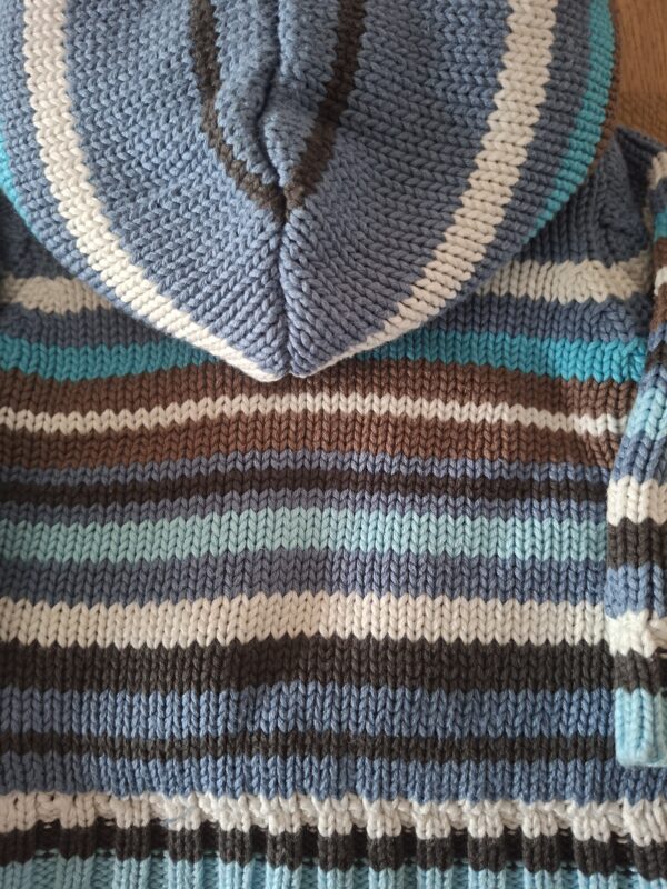 Dixie Comfort gebreide vest gestreept maat 56 nette staat