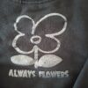 20260418_162356 Zara sweater "Always Flowers" antraciet bloemenprint maat 104 nette staat