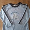 Hao Jiu longsleeve lichtblauw "Makerasion 8 Boss" pailletten maat 8 jaar nette staat