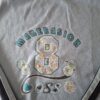 Hao Jiu longsleeve lichtblauw "Makerasion 8 Boss" pailletten maat 8 jaar nette staat