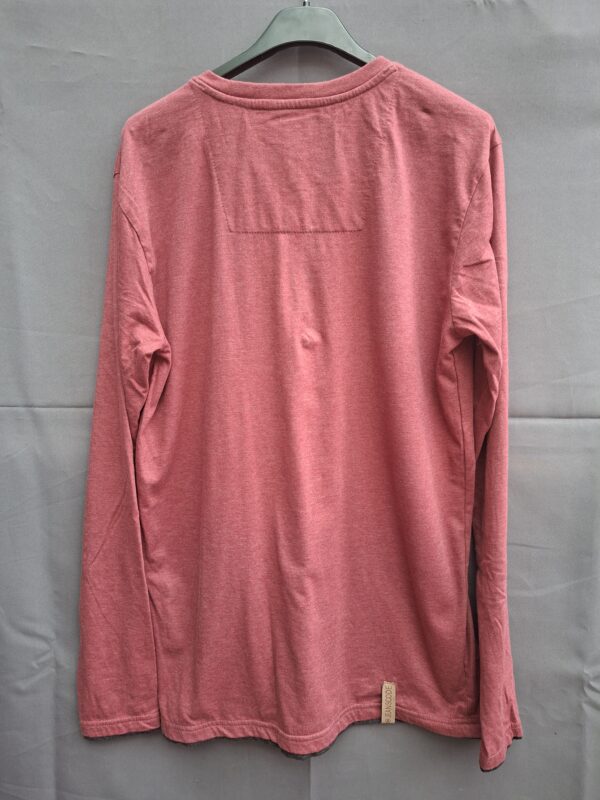 Indicode longsleeve henley bordeauxrood maat M nette staat