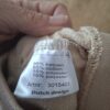 Bakkaboe baseball jasje beige "Let Love Rule" maat 80 nette staat